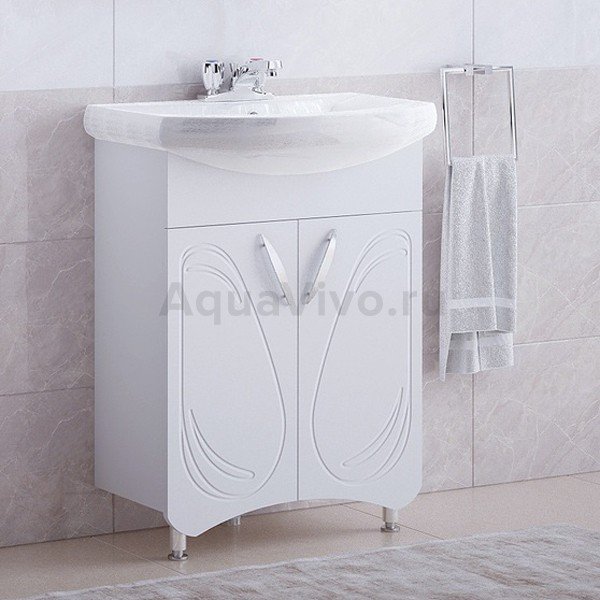 Мебель для ванной Corozo Кентис 60, цвет белый