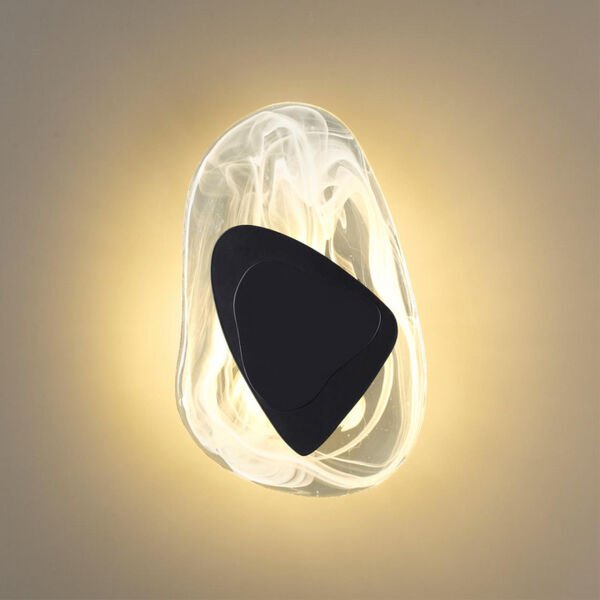 Настенный светильник Odeon Light Icy 4313/9WL, арматура белая, плафон стекло прозрачное - фото 1
