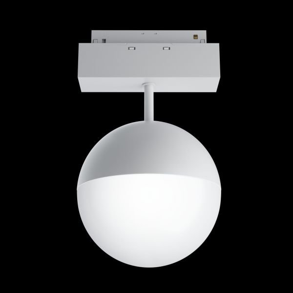 Трековый светильник Maytoni Technical Kiat TR017-2-10W3K-W, арматура белая, плафон пластик белый - фото 1