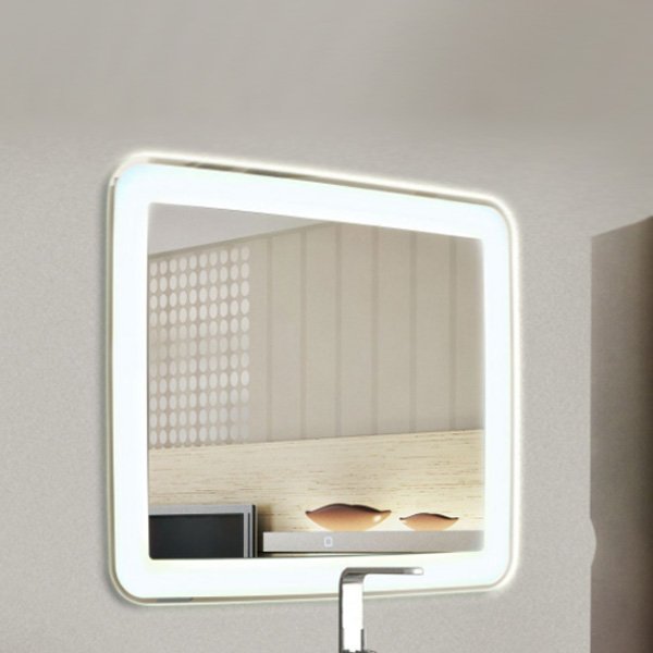 Зеркало Art & Max Latina 80x80, с подсветкой и диммером