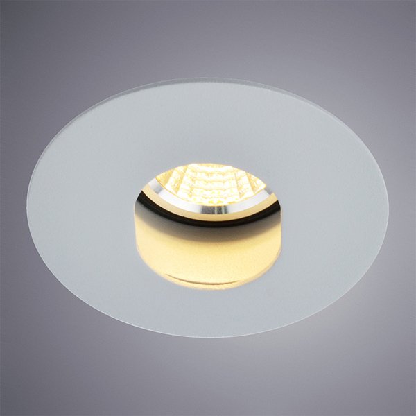 Точечный светильник Arte Lamp Accento A3219PL-1GY, арматура серая, 9х9 см
