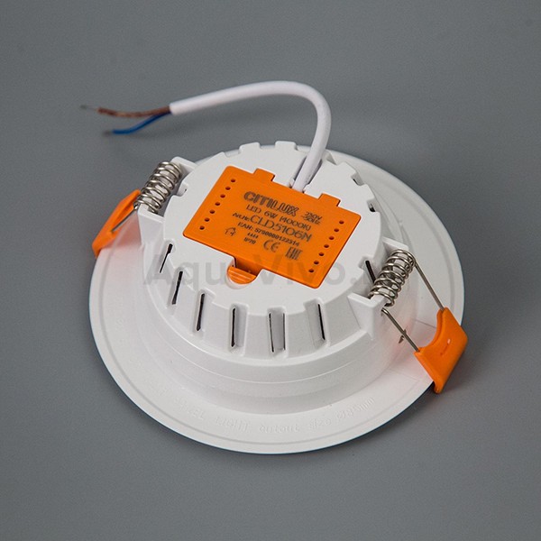 Точечный светильник Citilux Кинто CLD5106N, арматура белая, плафон полимер белый, 11х11