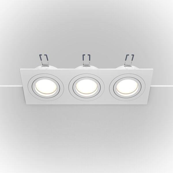 Точечный светильник Maytoni Technicali Atom DL024-2-03W, арматура белая - фото 1