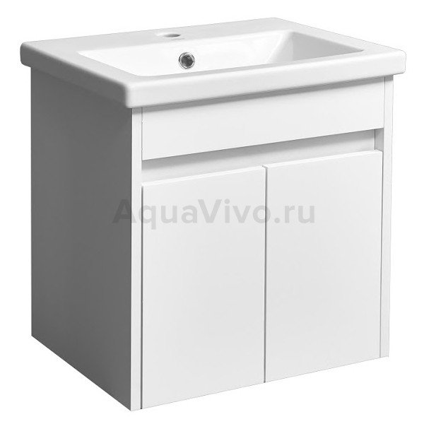 Мебель для ванной Stella Polar Фаворита 50, подвесная, цвет белый - фото 1