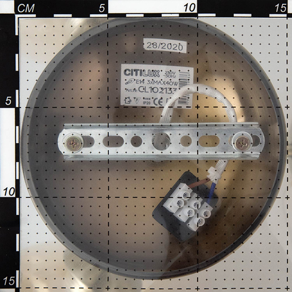 Потолочная люстра Citilux Томми CL102133, арматура бронза, плафоны стекло бежевое, 46х46 см - фото 1