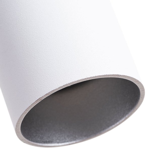 Подвесной светильник Arte Lamp Torre A1530SP-1WH, арматура белая, плафон металл белый, 6х6 см