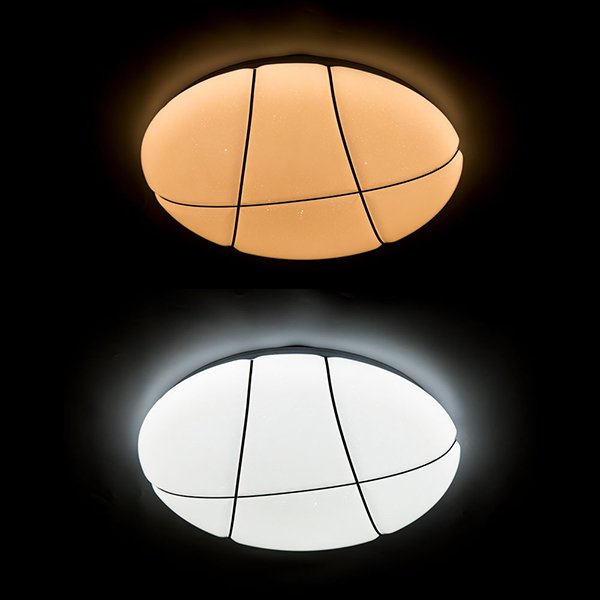 Потолочный светильник Arte Lamp Biscotti A2677PL-72CC, арматура белая, плафон акрил белый, 48х48 см