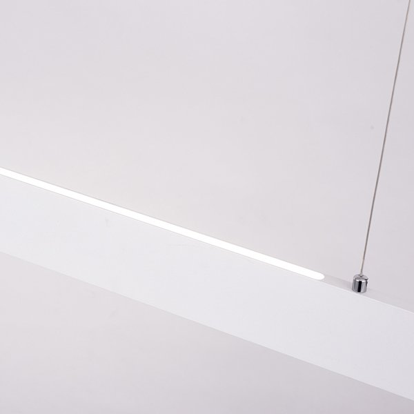 Подвесной светильник Arte Lamp Largo A2505SP-2WH, арматура белая, плафон акрил белый, 120х2 см - фото 1
