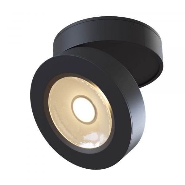 Потолочный светильник Maytoni Technical Magic C022CL-L12B4K, арматура черная, плафон металл черный