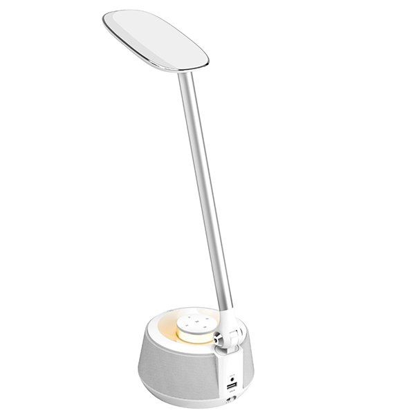 Настольная лампа Arte Lamp Smart Light A1505LT-1WH, арматура белая, плафон металл / пластик / силикон белый, 12х16 см