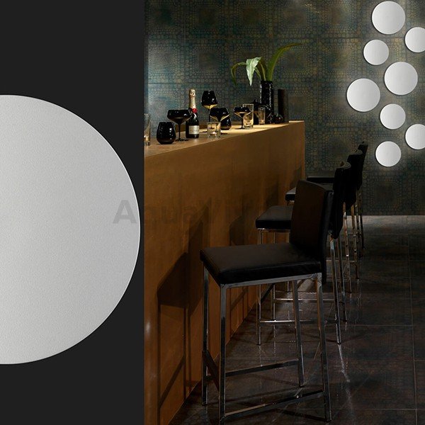 Светильник Odeon Light Eclissi 3633/6WL, арматура белая, плафон металл белый, 14х14 см - фото 1