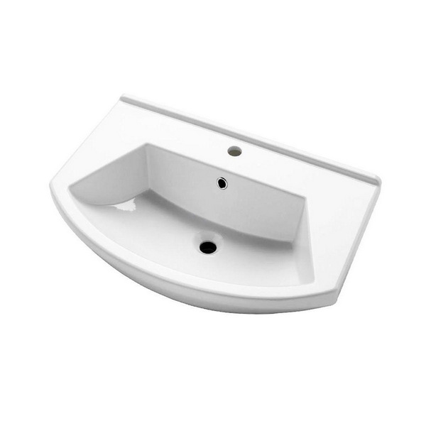 Мебель для ванной Dreja Alfa 55, цвет белый лак - фото 1