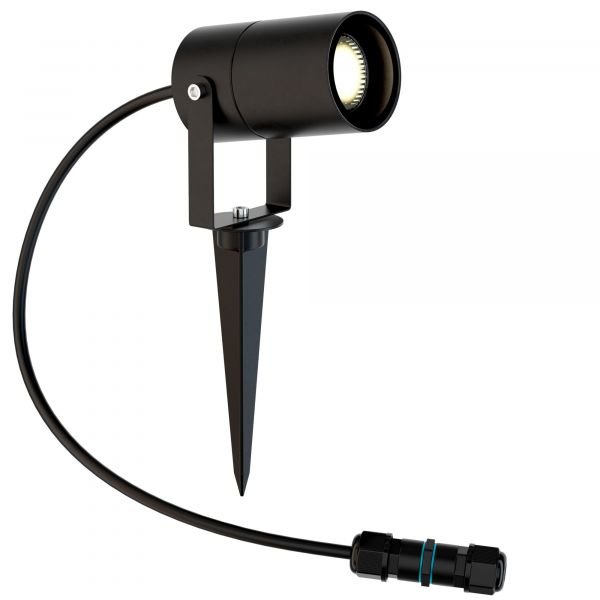 Уличный светильник Maytoni Scope O025FL-01B, арматура черная, плафон металл черный