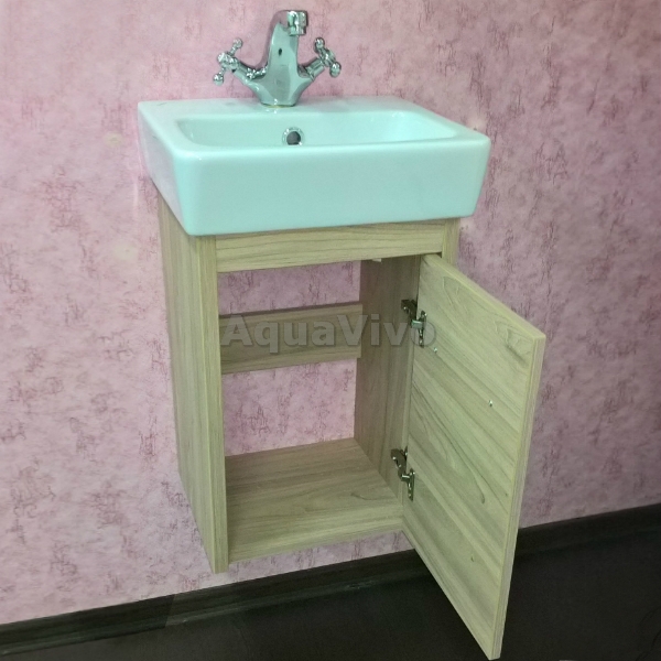 Мебель для ванной Sanflor Ларго 40, подвесная, цвет Швейцарский Вяз - фото 1