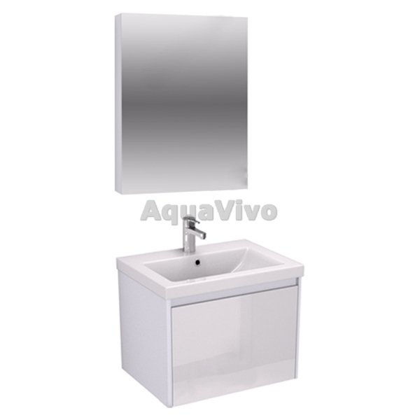 Мебель для ванной Velvex Klaufs 60 подвесной цвет белый
