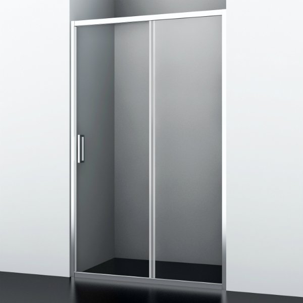 Душевая дверь WasserKRAFT Main WasserSchutz 41S05 120х200, стекло прозрачное, профиль серебристый - фото 1