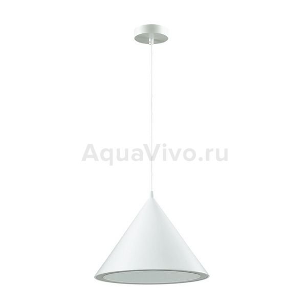 Подвесной светильник Lumion Lenny 3723/24L, арматура цвет белый, плафон/абажур металл, цвет белый