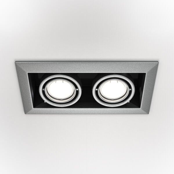 Точечный светильник Maytoni Technicali Metal Modern DL008-2-02-S, арматура серебро