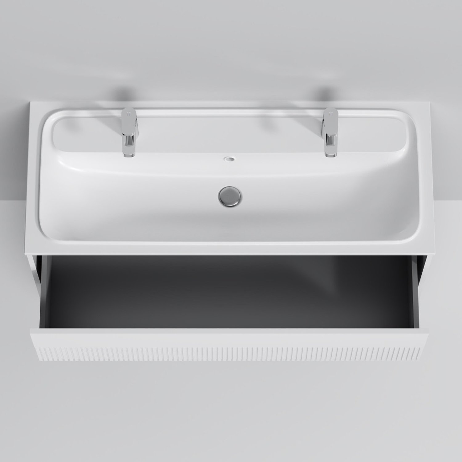 Мебель для ванной AM.PM Func 120, цвет белый матовый - фото 1