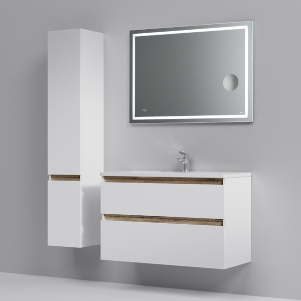 Мебель для ванной AM.PM X-Joy 100 подвесная, цвет белый глянец - фото 1