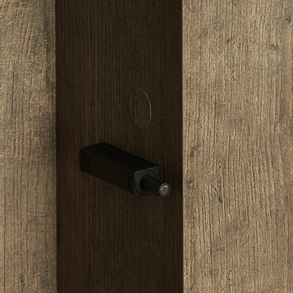 Шкаф-пенал Акватон Терра 35, с 1 дверцей, цвет дуб кантри / антрацит - фото 1