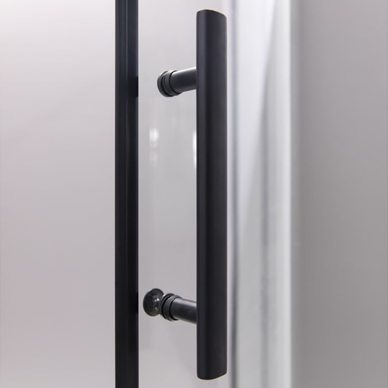 Душевой уголок Esbano ESD-7015 B 90х90, стекло прозрачное, профиль черный матовый - фото 1