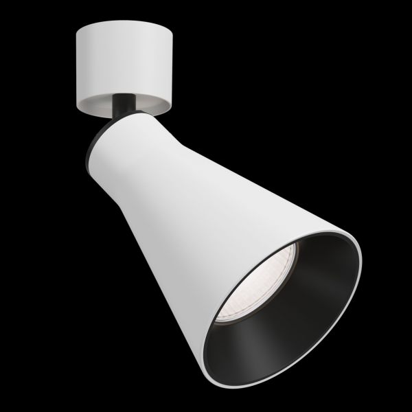 Потолочный светильник Maytoni Technical Virar C061CL-01W, арматура белая, плафон металл белый - фото 1