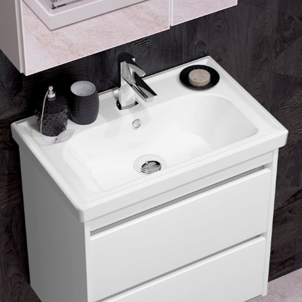 Мебель для ванной Опадирис Фреш 60 подвесная, цвет белый - фото 1
