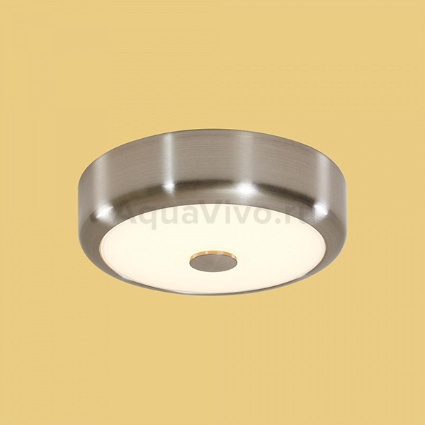 Потолочный светильник Citilux Фостер-1 CL706111, арматура хром, плафон полимер белый, 26х26 см
