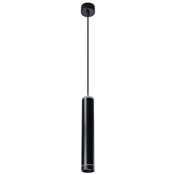 Подвесной светильник Arte Lamp Altais A6110SP-2BK, арматура черная, плафон металл черный, 5х5 см