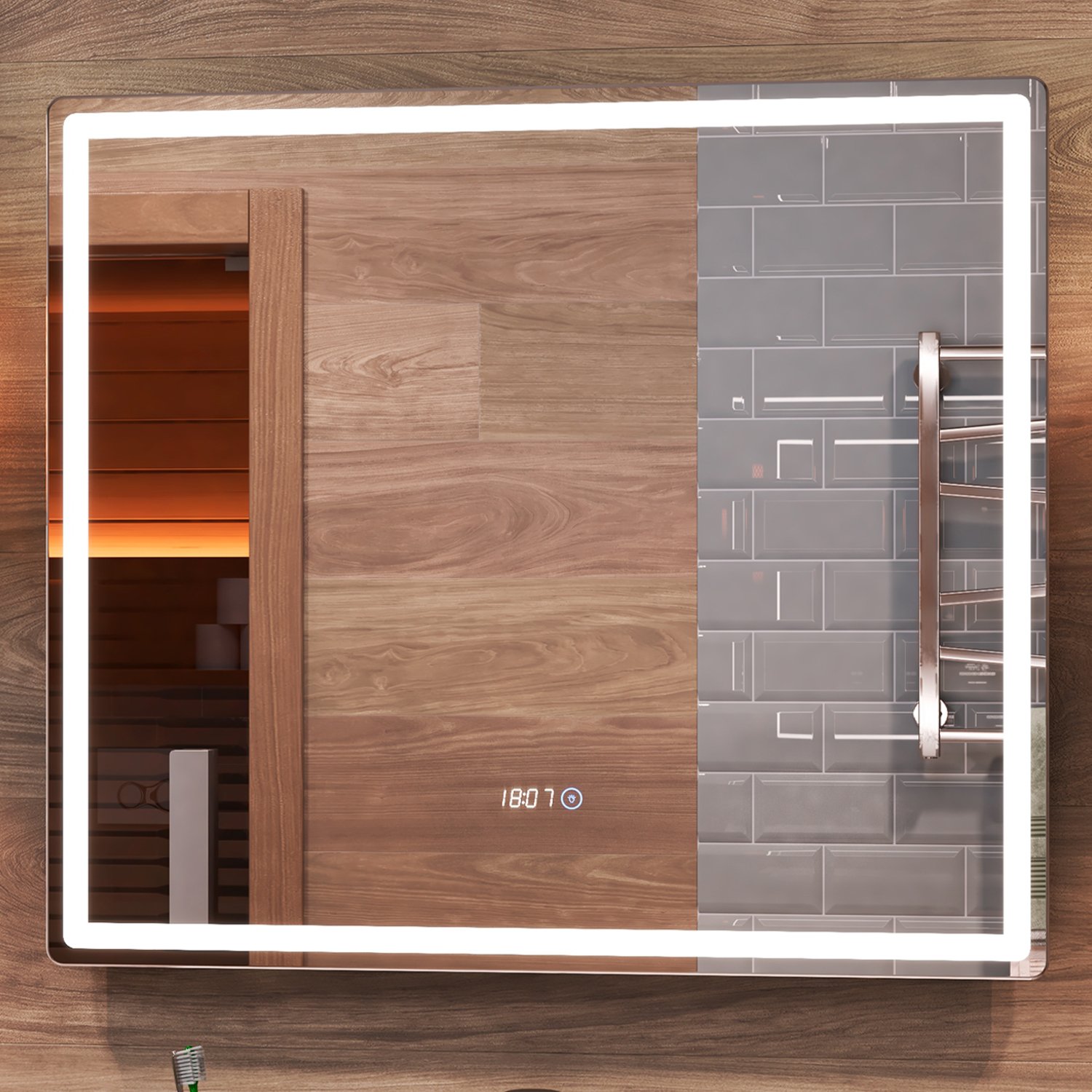 Мебель для ванной Vigo Geometry-2 80, цвет бетон