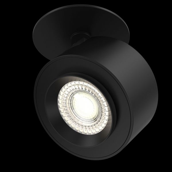 Потолочный светильник Maytoni Technical Treo C063CL-L12B3K, арматура черная, плафон металл черный