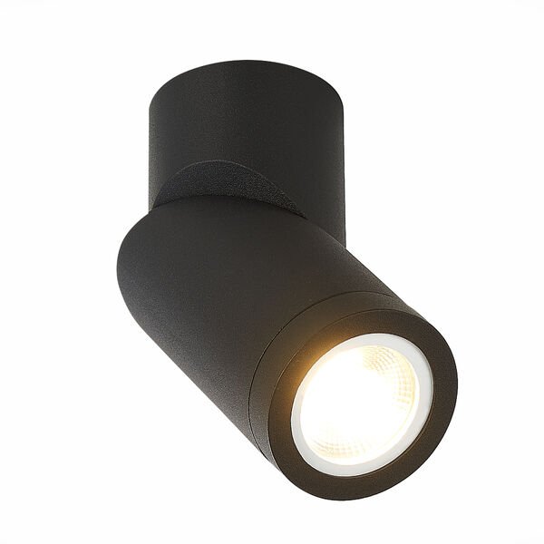 Потолочный светильник ST Luce ST650 ST650.402.01, арматура черная, плафон металл черный