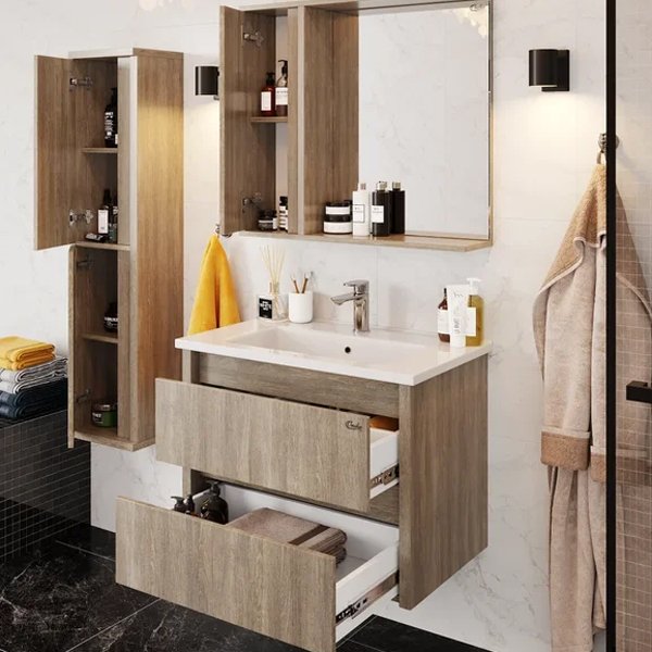 Мебель для ванной Оника Амара 75.13, цвет баменда - фото 1