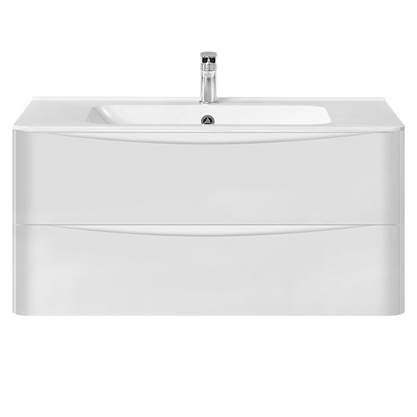 Мебель для ванной Vincea Paola 100, цвет белый глянец - фото 1