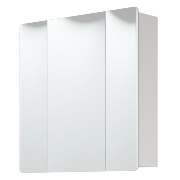 Шкаф-зеркало Corozo Монро 70, цвет белый