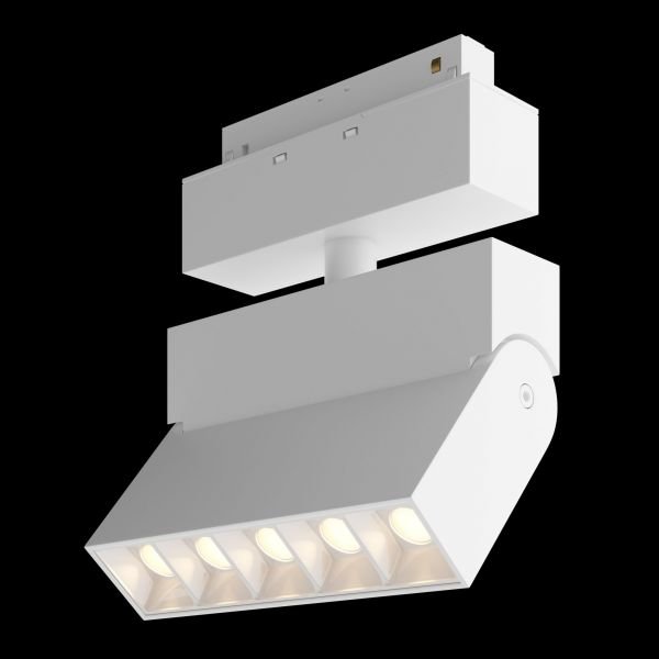 Трековый светильник Maytoni Technical Points TR015-2-10W4K-W, арматура белая, плафон металл белый - фото 1
