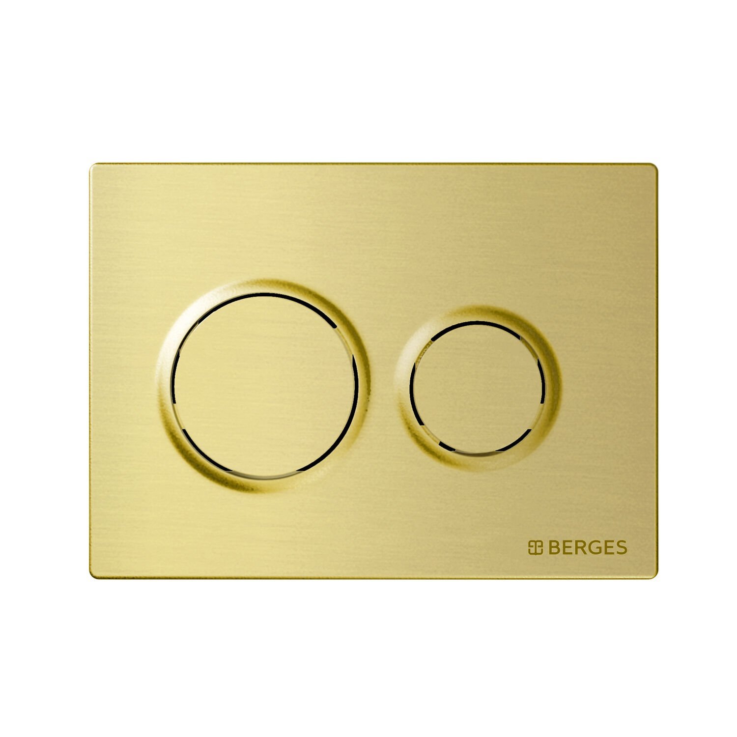 Кнопка смыва Berges Novum O8 040068 для унитаза, цвет бронза