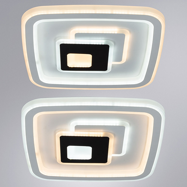 Потолочный светильник Arte Lamp Forma A1437PL-72WH, арматура белая, плафон акрил белый, 48х48 см - фото 1