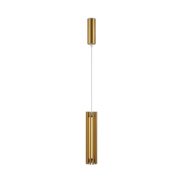 Подвесной светильник Maytoni Sonata MOD410PL-L12BS3K, арматура латунь, плафон стекло золото