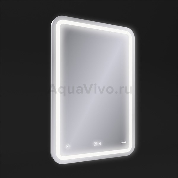 Зеркало Cersanit LED 051 Design Pro 55x80, с подсветкой, с функцией антизапотевания и Bluetooth - фото 1