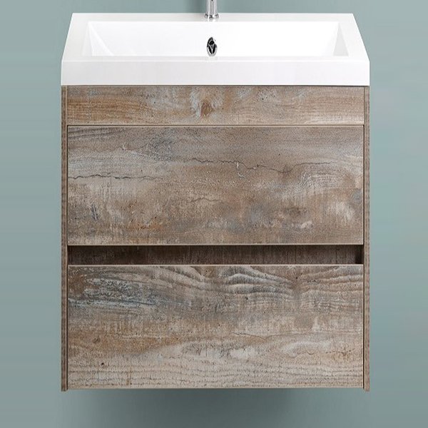 Мебель для ванной Art & Max Family 40 подвесная, цвет бетон экзотик - фото 1