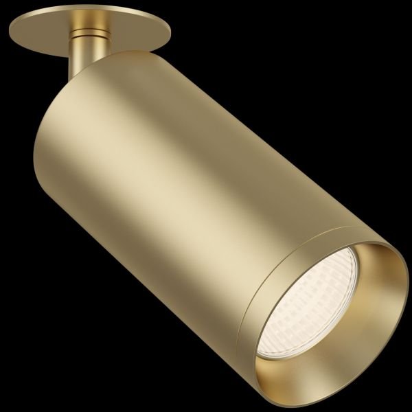 Потолочный светильник Maytoni Technical Focus C018CL-01MG, арматура золото матовое, плафон металл матовый золотой - фото 1