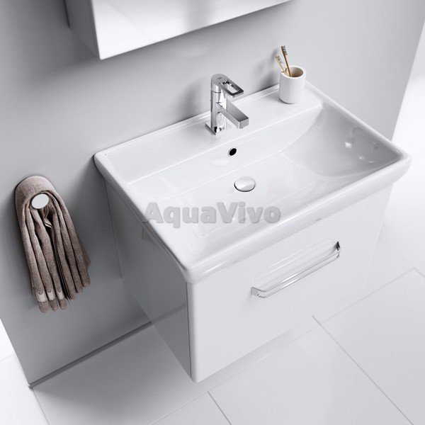Мебель для ванной Aqwella Нео Т6 60 подвесная, цвет белый