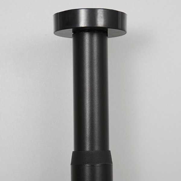 Карниз для ванны WasserKRAFT Elbe SC-721121, 110-200 см, цвет черный