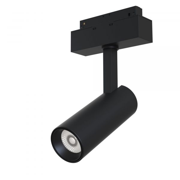 Трековый светильник Maytoni Technical Focus Led TR019-2-10W3K-B, арматура черная, плафон металл черный