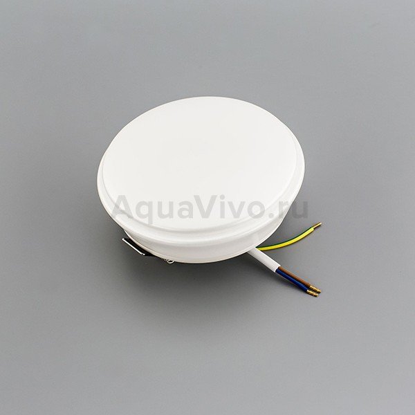 Точечный светильник Citilux Дельта CLD6008Wz, арматура белая, плафон полимер белый, 12х12 см - фото 1
