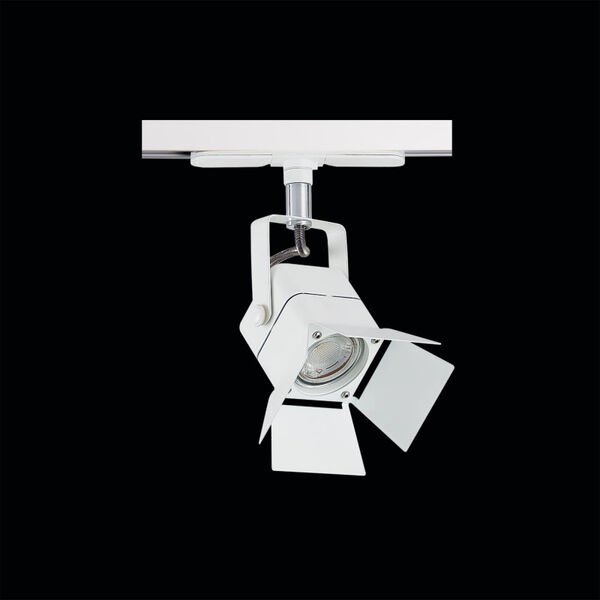 Трековый светильник Citilux Рубик CL526T10SN, арматура белая, плафон металл белый - фото 1