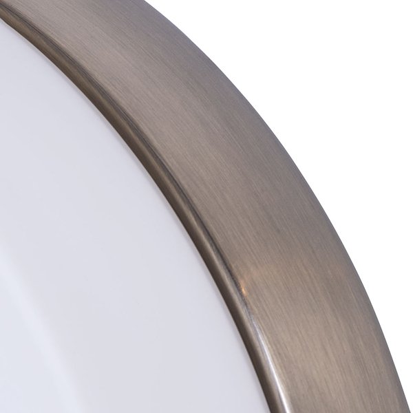 Потолочный светильник Arte Lamp Aqua-Tablet A6047PL-3AB, арматура бронза, плафон стекло белое, 29х29 см - фото 1