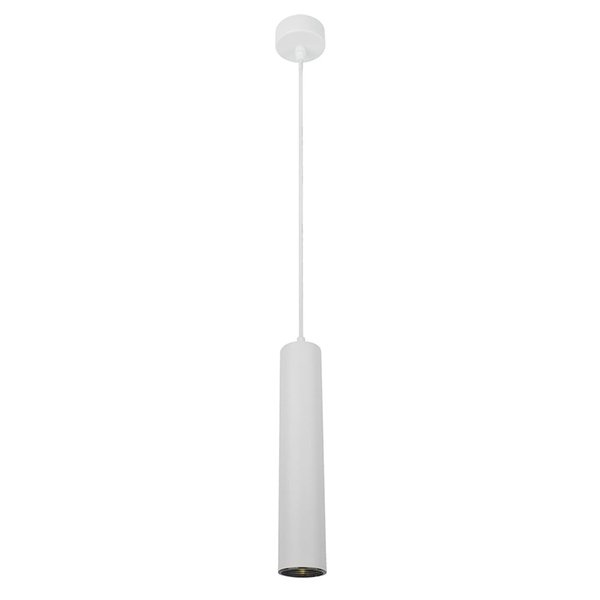 Подвесной светильник Arte Lamp Lira A5600SP-1WH, арматура белая, плафон металл белый, 6х6 см